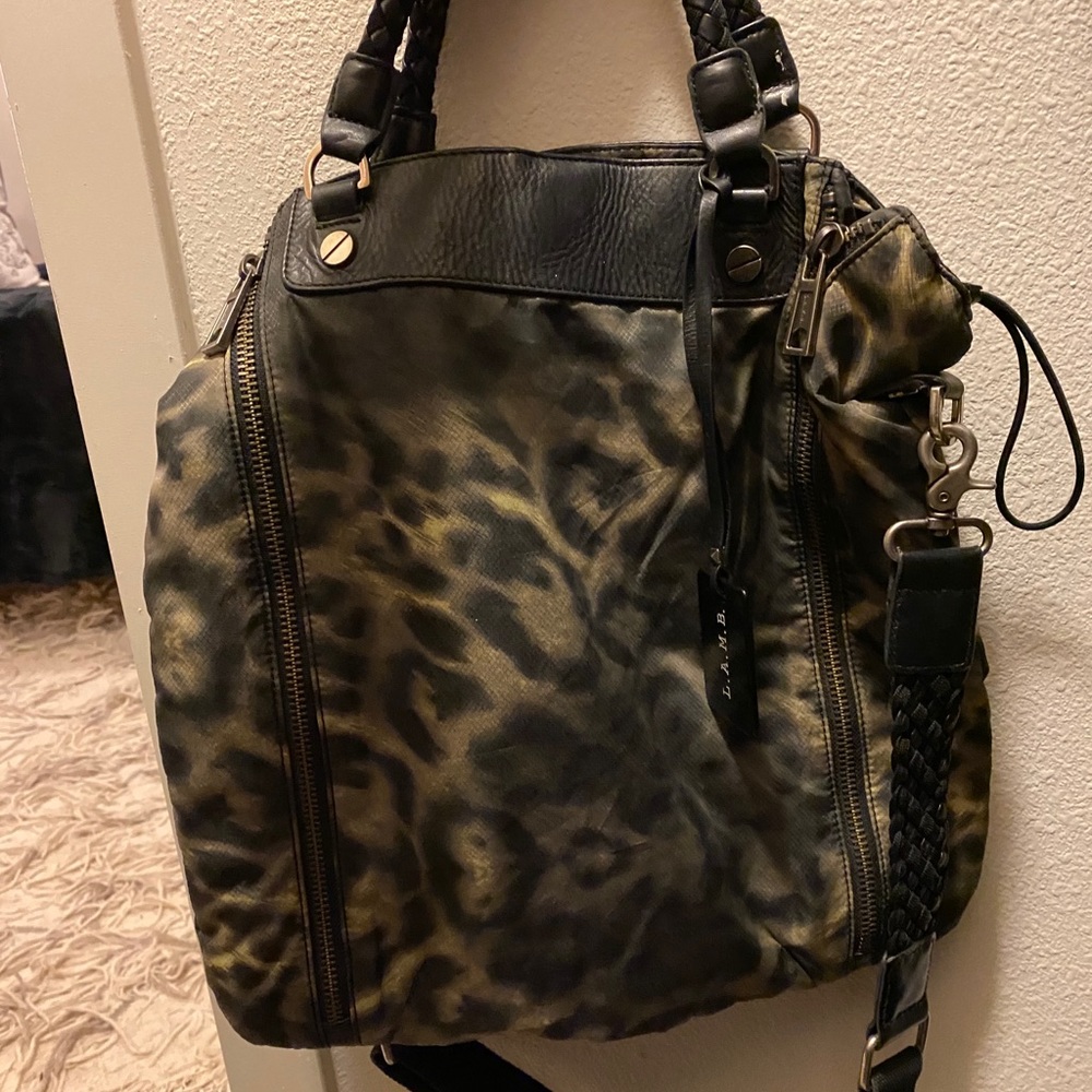 LAMB - Green Camo crossbody